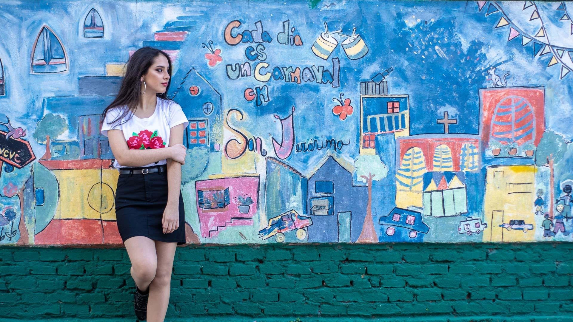 Sesión artística — mural
