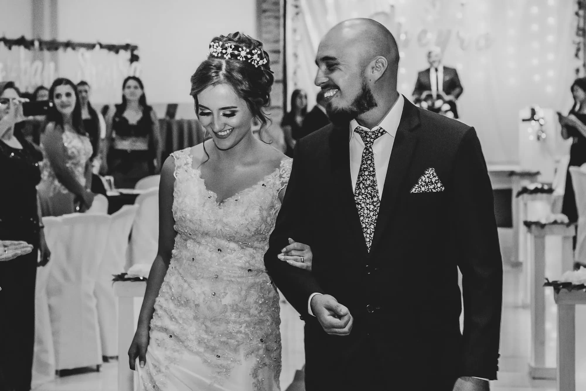 La entrada — fotografía de bodas