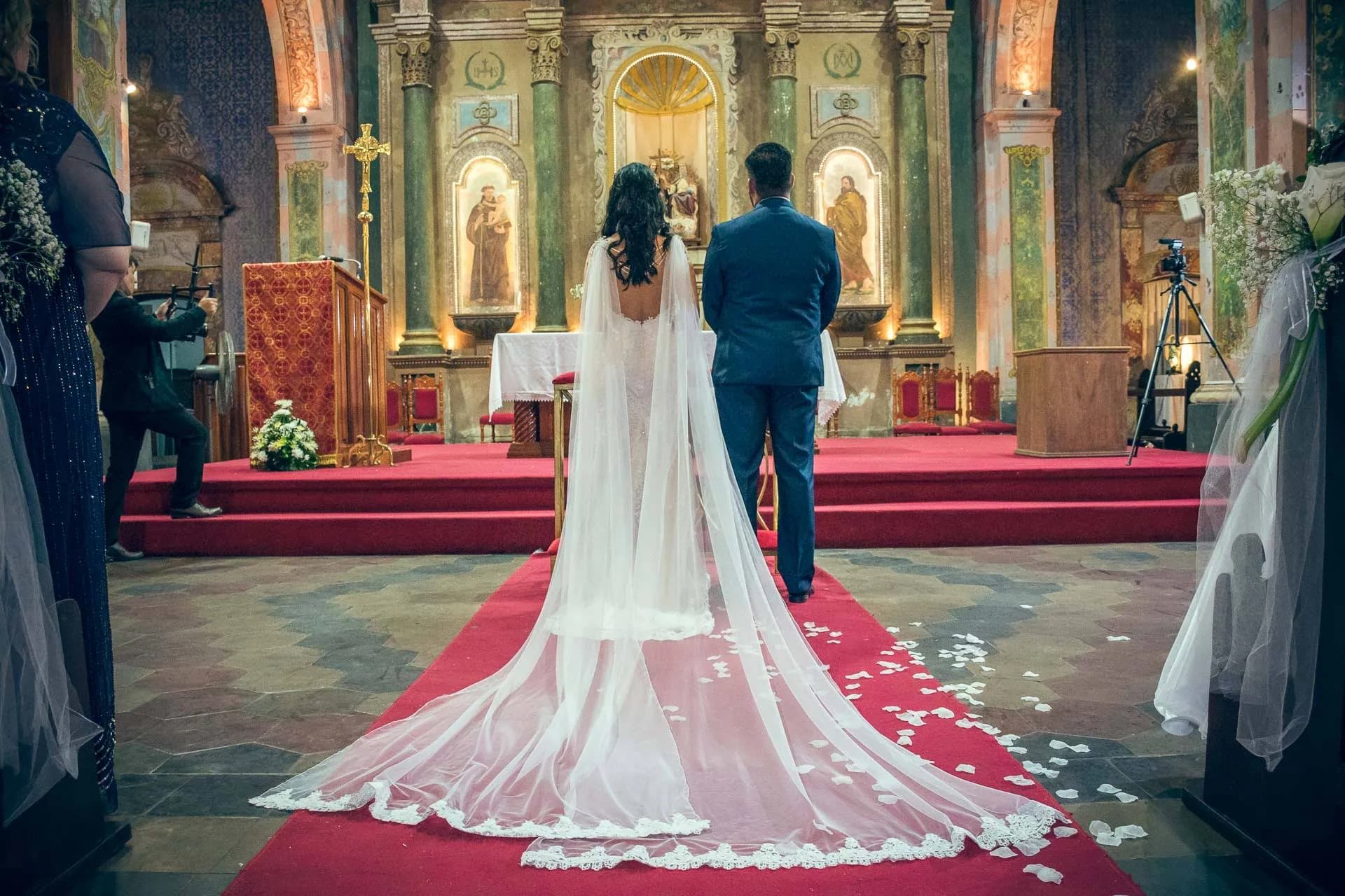 El altar — fotografía de bodas